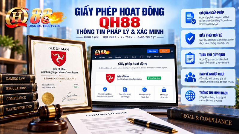 Giấy Phép Hoạt Động QH88 – Thông Tin Pháp Lý & Xác Minh