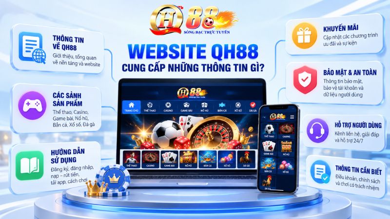 Website QH88 cung cấp những thông tin gì?